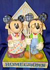 MICKEY & MINNIE "HOMEGROWN" 4006882,  WALT DISNEY SHOWCASE COLLECTION JIM SHORE — photo 1