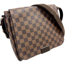 Louis Vuitton PM District PM N41213 Canvas Brown Shoulder Bag Women's KNB1045