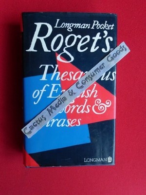 Longman Pocket Roget's Thesaurus of English Words and Phrases, Roget, Peter Mark