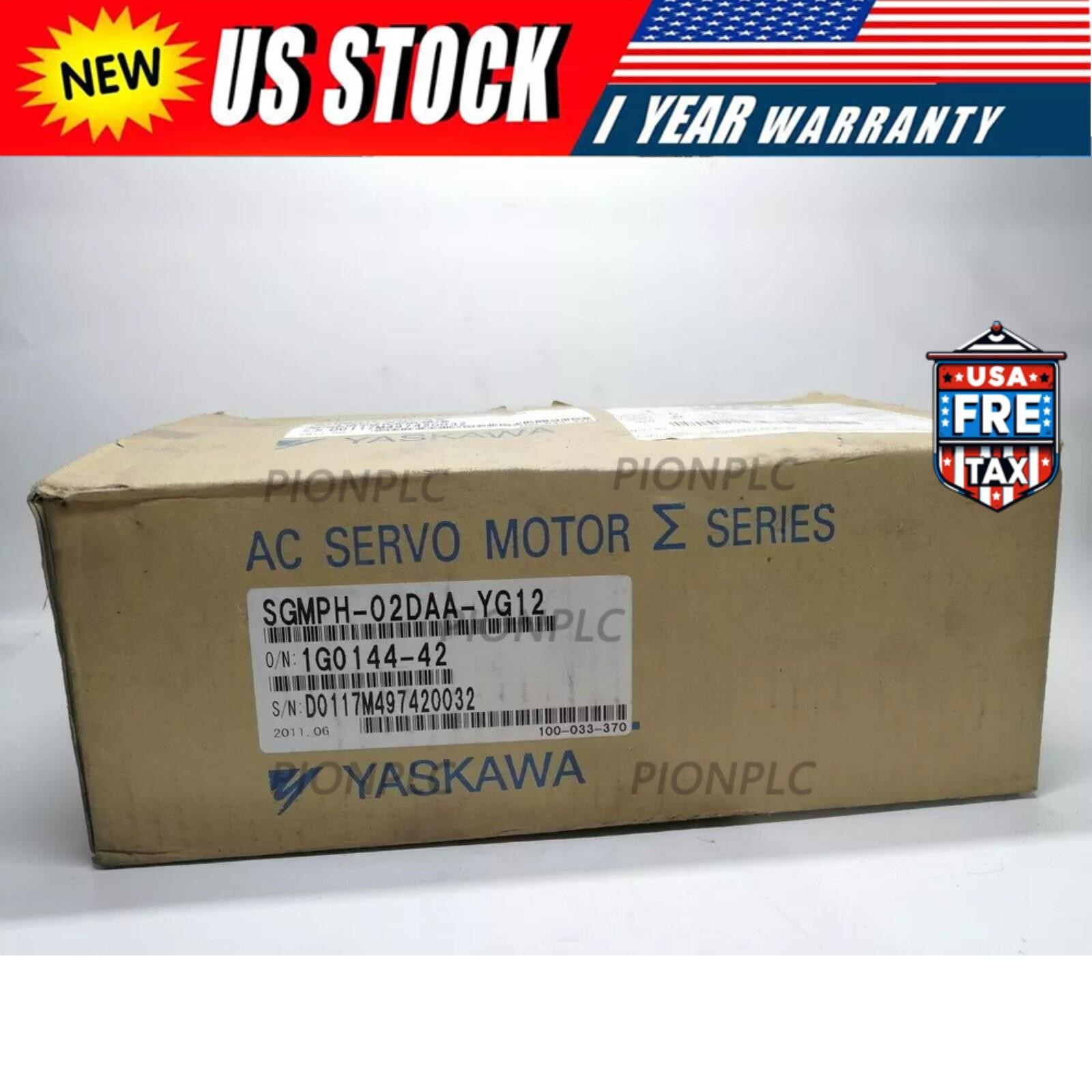 Brand Yaskawa SGMPH-02DAA-YG12 Servo Motor Expedited Shipping New