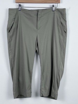 Columbia Women's Omni-Shield Anytime Outdoor Stretch Capri Hiking Pants Size 16