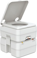 Portable Toilet for RV, Boat, and Camping 5.3 Gallon - Multifunctional 