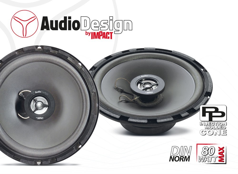 Upgrade Audio Fiat Panda 169: Kit 4 Altoparlanti Impact PH 165 PBy 16,5cm - 3