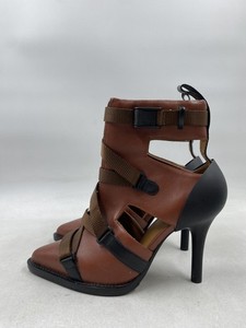 Chloé Sepia Brown Tracy Leather Ankle Boots W 5.5