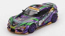Mini GT TOYOTA GR Supra KUHL D1GPEVANGELION Racing Car Model 1:64 New In Box