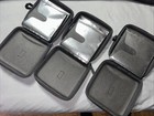3 Black Case Logic CD/DVD Cases 72 Total slots ( NEW ) 24 Slots Per Case — photo 3