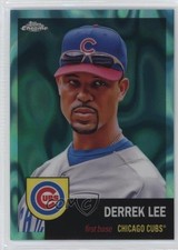 2022 Topps Chrome Platinum Anniversary Aqua Lava Refractor /299 Derrek Lee 14je