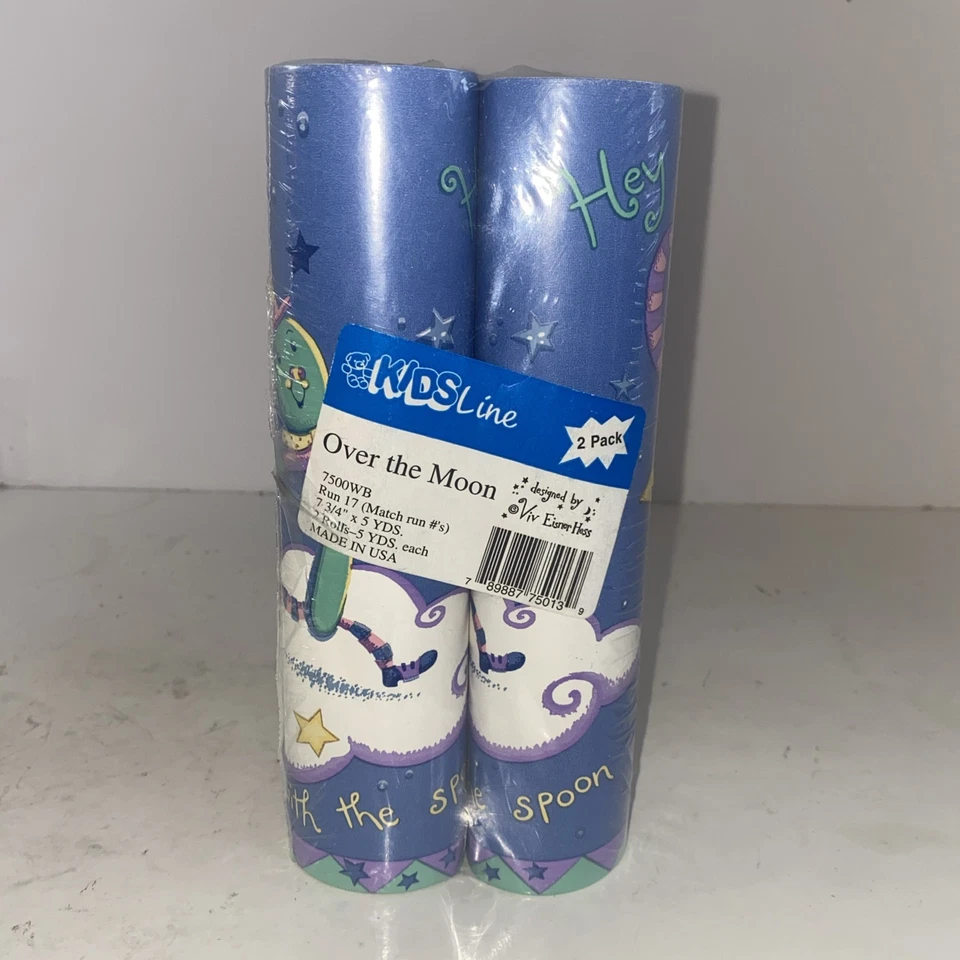 Kids Line «Over The Moon» 2 рулона 5 ярдов каждый разработан Viv Eisner Hess - Изображение 2 из 4