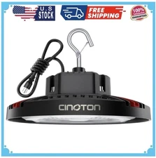 CINOTON 160W UFO LED High Bay Light, 24000LM, for Warehouse & Factory