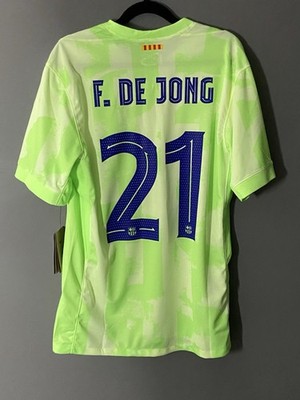 Barcelona Thord Trikot 2024/25 Frankie de Jong Fußballtrikot Medium neu mit Etikett