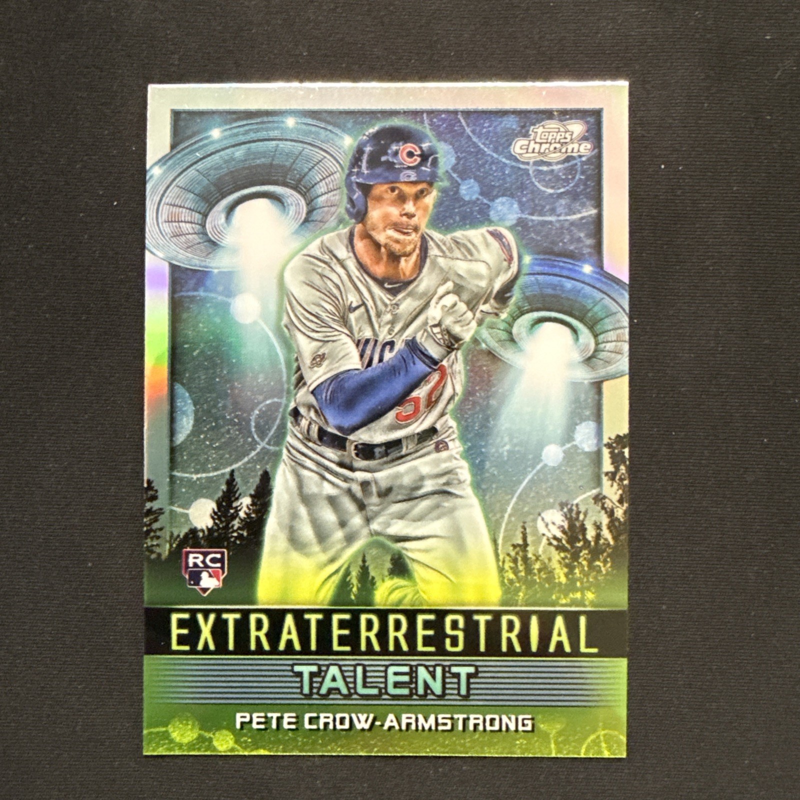 2024 Topps Cosmic Chrome Extraterrestrial Talent Pete Crow-Armstrong #ET-9 (RC)