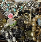 Vintage & Modern Some Signed Costume Jewelry Lot Full Small Priority Box # 36