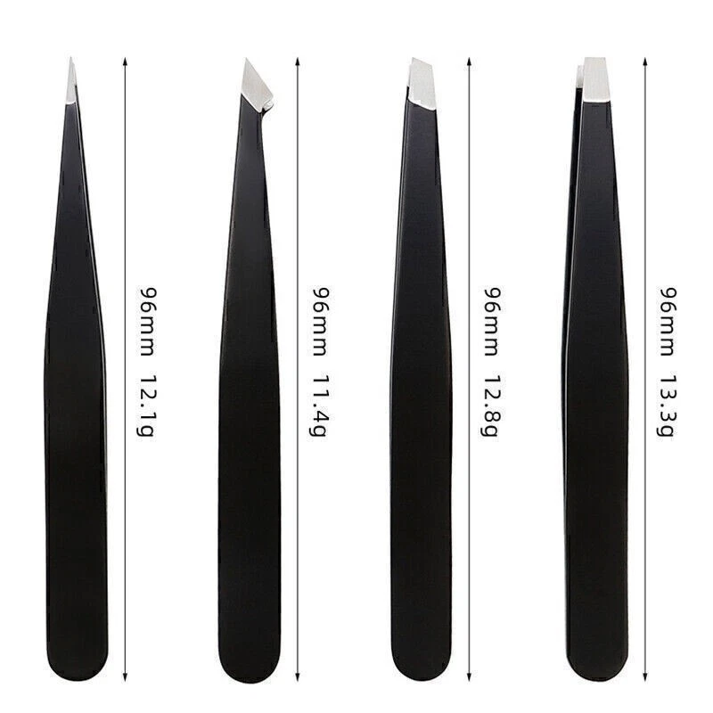 1pcs Eyebrow Tweezers Stainless Steel Hair Pluckers Women Makeup Beauty Tools - Image 2 of 4