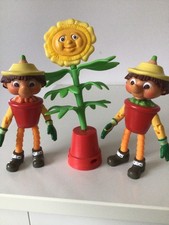 Retro Bill & Ben Flower Pot Men & Weed Watch With Mother Poseable Toy Figure Set