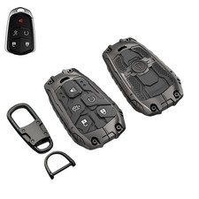 Key Fob Cover for Cadillac,Accessories,Key Fob Case, Keychain Compatible with...