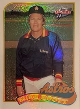 2004 TOPPS ALL-TIME FAN FAVORITES #61 MIKE SCOTT REFRACTORS 269/299