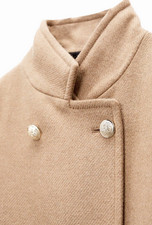 CAPPOTTO DOPPIOPETTO DONNA CAMMELLO BEIGE NUOVO -50% SALDI BLACK FRIDAY 