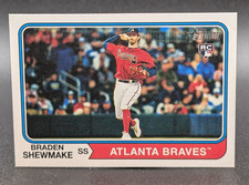 2023 Topps Heritage High Number #630 Braden Shewmake RC Atlanta Braves