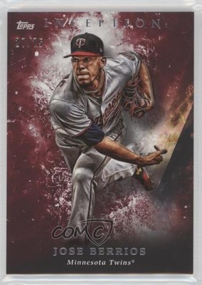 2018 Topps Inception Red 27/75 Jose Berrios #13 0a7