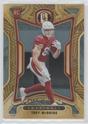 2022 Panini Gold Standard Rookies Platinum 64/75 Trey McBride #139 Rookie RC n0c