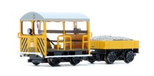 Bachmann 32-993A Wickham Type 27 Trolley Car BR Departmental Yellow (Wasp Stripe
