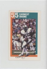 1983 Miami Dolphins Police Earnest Rhone #1 2z8