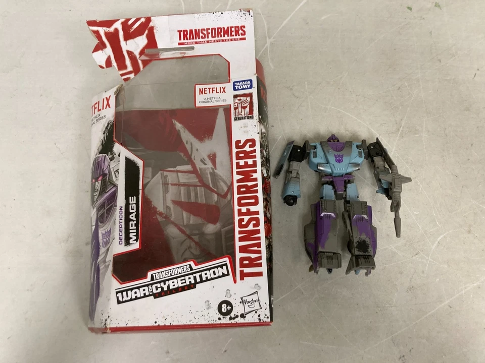 Lot of 5 Transformers WFC Netflix Deluxe – Jazz Mirage Chromia - Image 4 of 4