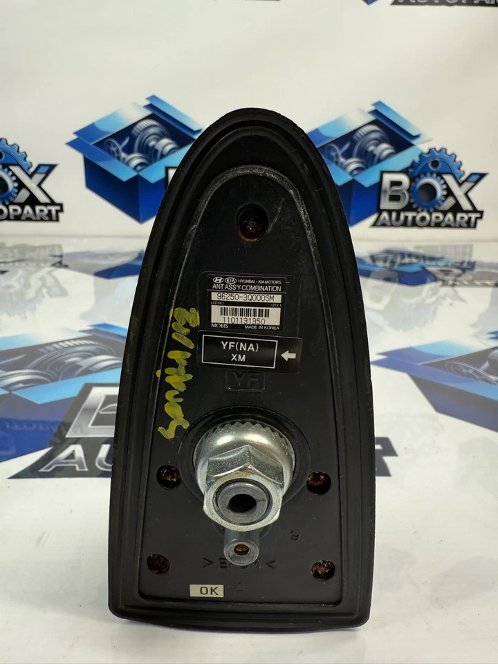 Antena de techo Hyundai Sonata 2009-2014 aleta de tiburón 96250-3Q000S3B plateada (#SM) OEM Foto 4 de 4