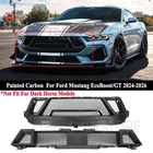 For Ford Mustang S650 EcoBoost/GT 24-26 Carbon Shelby Style 2x Front Grille kit