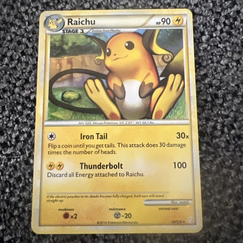 Raichu — HeartGold SoulSilver