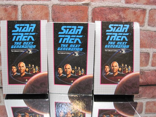 Star Trek The Next Generation The Collector's Edition 3 VHS Tapes with Case - Picture 2 of 9