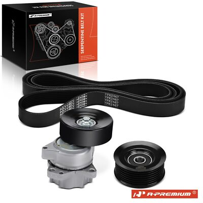 #ad #ad A Premium 3x Serpentine Belt Drive Component Kit for Nissan Pathfinder Armada $79.99