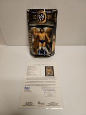 2004 Jakks Pacific WWE Classic Superstars Hacksaw Jim Duggan W/ Auto JSA COA