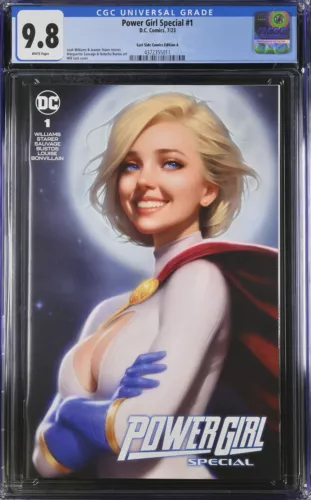Power Girl Special #1 Will Jack Trade Variant CGC 9.8