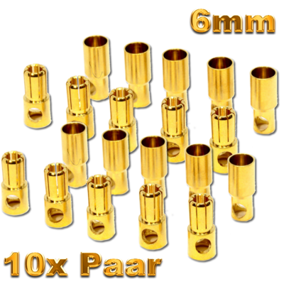Xt60 Kabel 4 Paar 8 Stück Original XT60 Goldstecker ESC Lipo Akku Stecker Buchse Xt60 Stecker