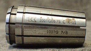 100TGC0875 ERICKSON 0.875" 100TG Series Coolant Single Angle Collet (BN132)