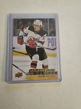 2017-18 Upper Deck Canvas Nico Hischier #C211 Young Guns Rookie