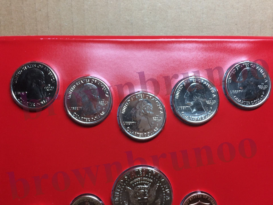 2017 D Uncirculated Coin Set 10 Coins United States Mint DENVER w/ COA - Image 3 of 4