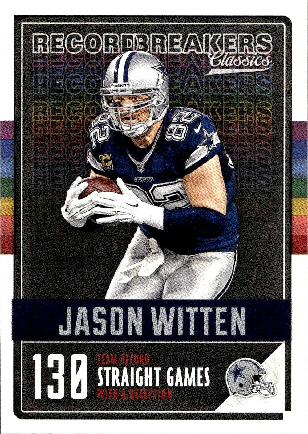 2017 Panini Classics #7 Jason Witten Record Breakers
