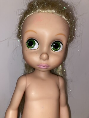 Disney Rapunzel Animator 16'' Puppe mit Glitzerhaar 1. Edition lila Kleid