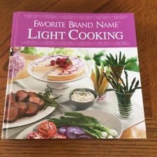 Favorite Brand Name Light Cooking Cookbook - Hardcover