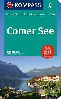 KOMPASS Wanderführer Comer See, 50 Touren | Buch | 9783991217732