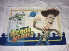 Disney Pixar Toy Story Buzz And Woody Standard Pillow Case Action Heroes