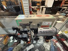 ERTL TEXACO HORSE AND TANKER LIMITED EDITION LOCKING DIE CAST COIN BANK