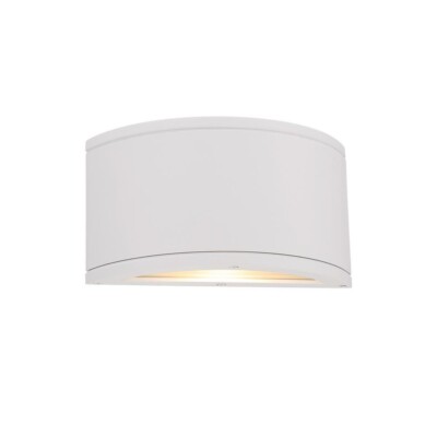(2) WAC Lighting WS-W2610-WT LED Outdoor Bi Directional Lighting