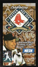 2001 Boston Red Sox Manny Ramirez Pedro Martinez Ted Williams NESN Schedule