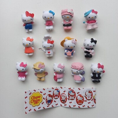 Hello Kitty, 2019, Chupa chups Toys Kinder, Full set