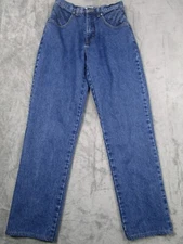 Vintage French Dressing Jeans Womens 8 Blue Denim Cowgirl Western