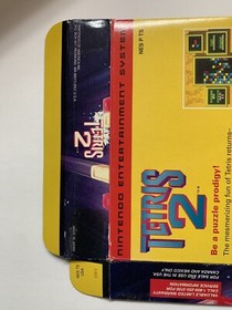 Nes Nintendo Tetris 2. The box only