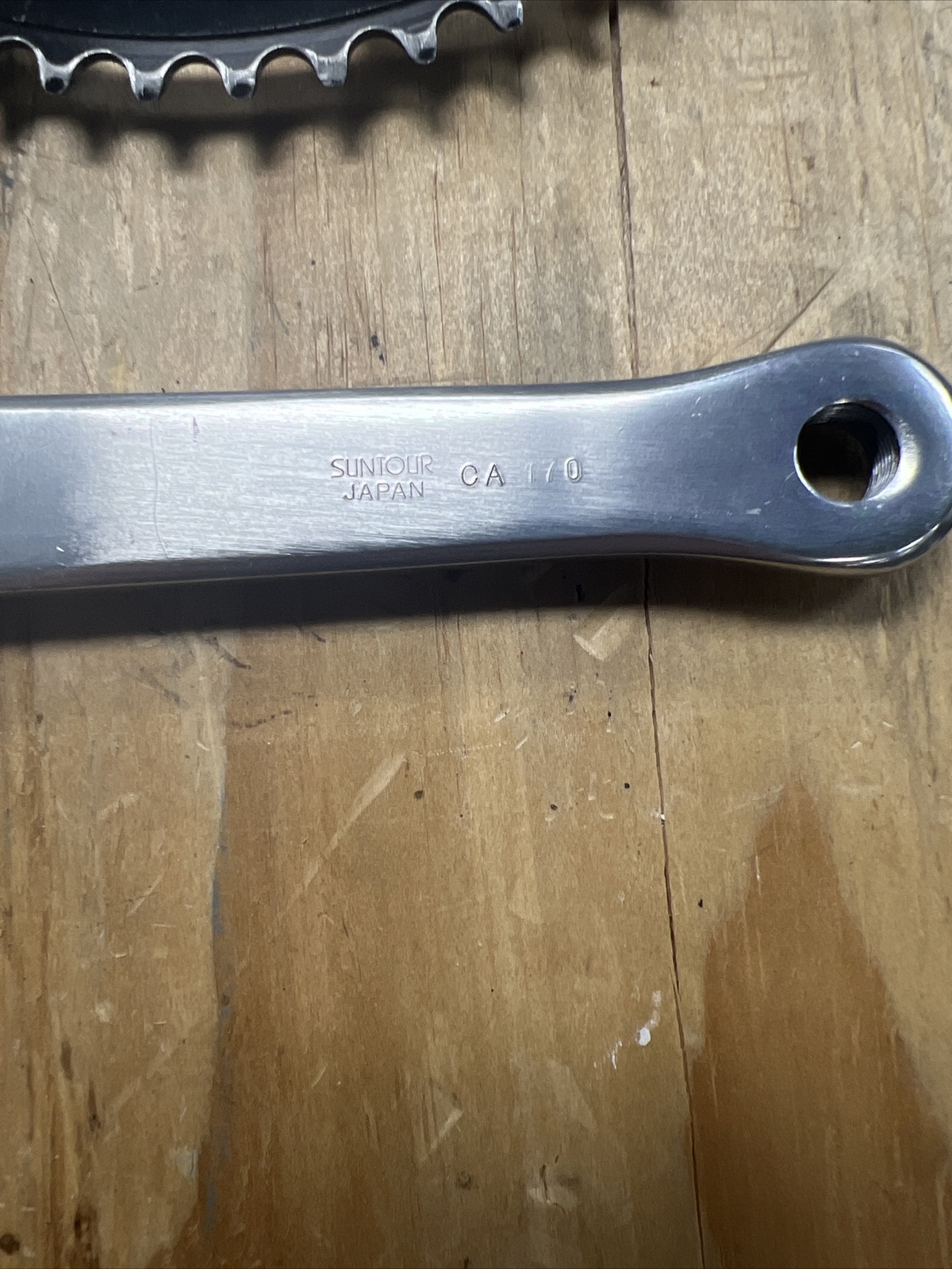 170 Suntour Superbe Pro Crankset with Chain rings 42t-52t